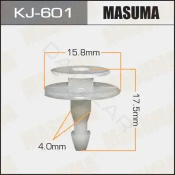 Клипсы, фиксаторы, зажимы MASUMA KJ-601