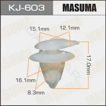 Клипсы, фиксаторы, зажимы MASUMA KJ603