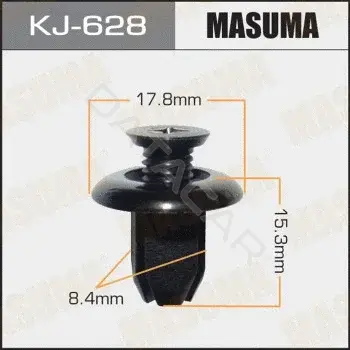 Клипсы, фиксаторы, зажимы MASUMA KJ-628