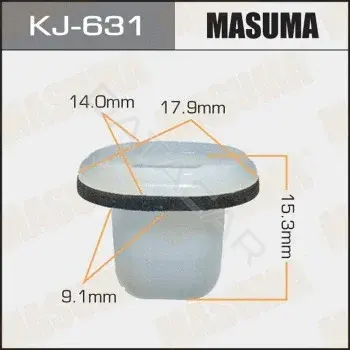 Клипсы, фиксаторы, зажимы MASUMA KJ-631