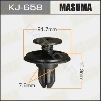 Клипсы, фиксаторы, зажимы MASUMA KJ-658