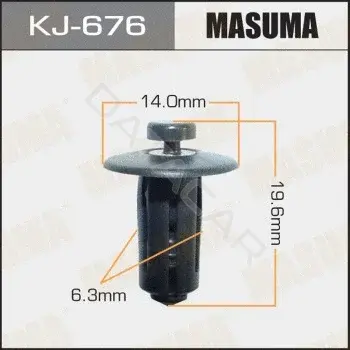 Клипсы, фиксаторы, зажимы MASUMA KJ676