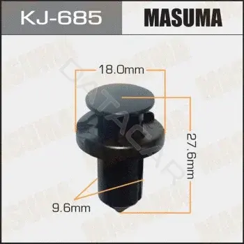 Клипсы, фиксаторы, зажимы MASUMA KJ-685