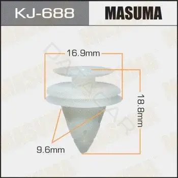 Клипсы, фиксаторы, зажимы MASUMA KJ-688