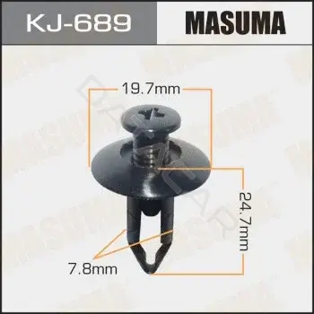 Клипсы, фиксаторы, зажимы MASUMA KJ689