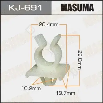 Клипсы, фиксаторы, зажимы MASUMA KJ691