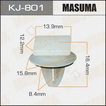 Клипсы, фиксаторы, зажимы MASUMA KJ801