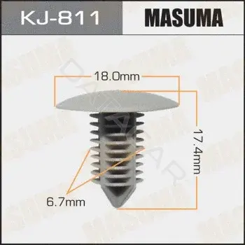 Клипсы, фиксаторы, зажимы MASUMA KJ811