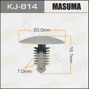Клипсы, фиксаторы, зажимы MASUMA KJ814