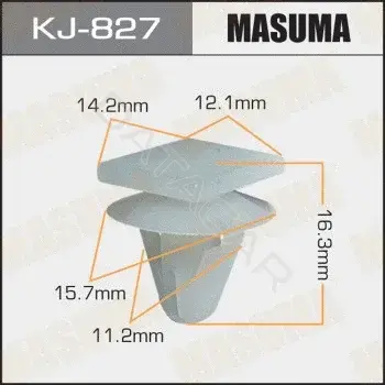 Клипсы, фиксаторы, зажимы MASUMA KJ-827