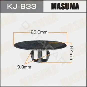 Клипсы, фиксаторы, зажимы MASUMA KJ833