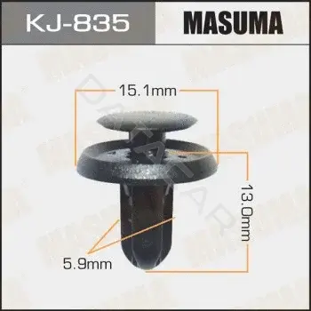 Клипсы, фиксаторы, зажимы MASUMA KJ-835