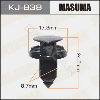Клипсы, фиксаторы, зажимы MASUMA KJ-838