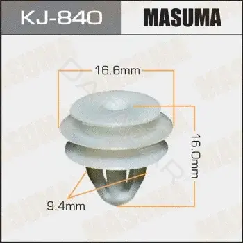 Клипсы, фиксаторы, зажимы MASUMA KJ840