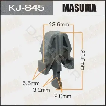 Клипсы, фиксаторы, зажимы MASUMA KJ-845