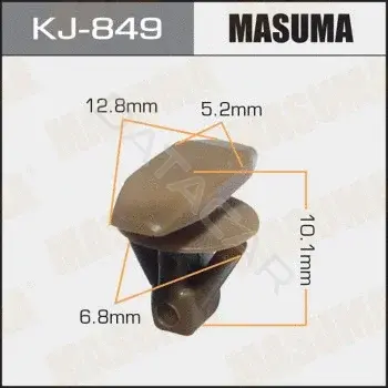Клипсы, фиксаторы, зажимы MASUMA KJ-849