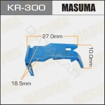 Клипсы, фиксаторы, зажимы MASUMA KR-300