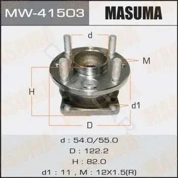 Подшипник ступицы MASUMA MW-41503