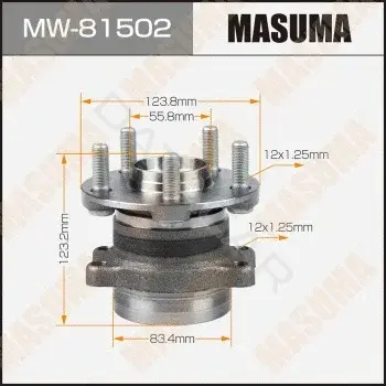 Подшипник ступицы MASUMA MW-81502