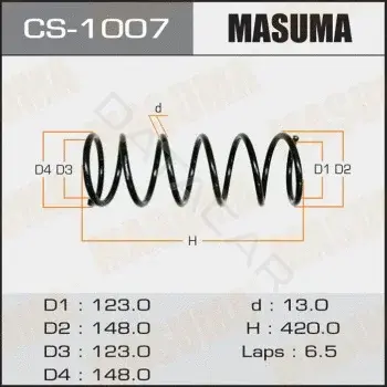 Пружины MASUMA CS-1007