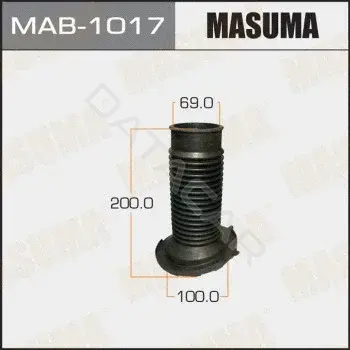Пыльники и отбойники амортизатора MASUMA MAB-1017