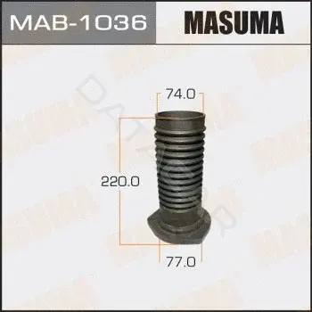 Пыльники и отбойники амортизатора MASUMA MAB-1036