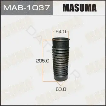 Пыльники и отбойники амортизатора MASUMA MAB-1037