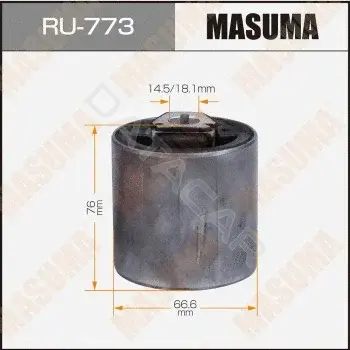 Втулки стабилизатора MASUMA RU-773