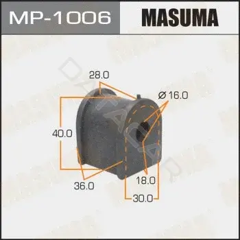 Втулки стабилизатора MASUMA MP-1006