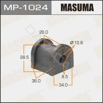 Втулки стабилизатора MASUMA MP-1024
