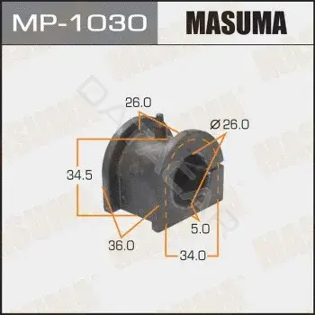 Втулки стабилизатора MASUMA MP-1030