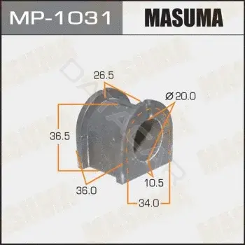 Втулки стабилизатора MASUMA MP-1031
