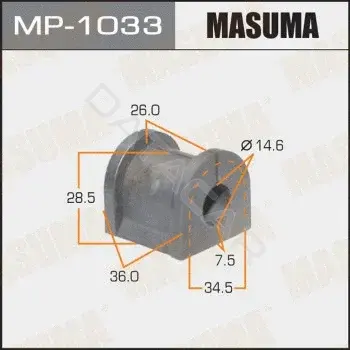 Втулки стабилизатора MASUMA MP-1033