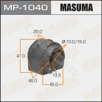 Втулки стабилизатора MASUMA MP-1040