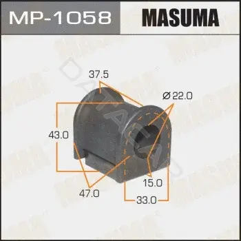 Втулки стабилизатора MASUMA MP-1058