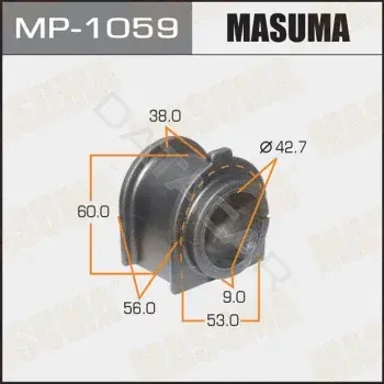 Втулки стабилизатора MASUMA MP-1059