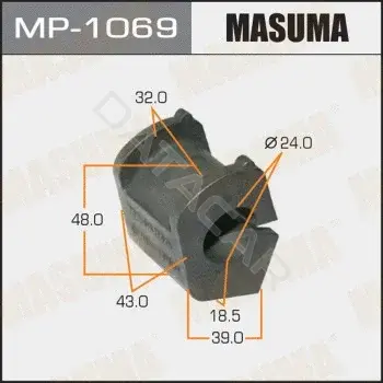 Втулки стабилизатора MASUMA MP-1069
