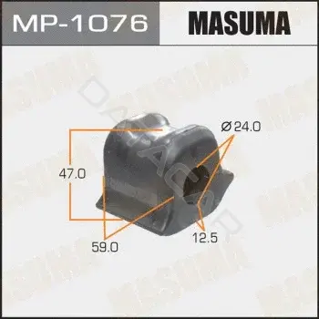 Втулки стабилизатора MASUMA MP-1076