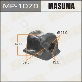 Втулки стабилизатора MASUMA MP-1078