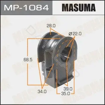 Втулки стабилизатора MASUMA MP-1084