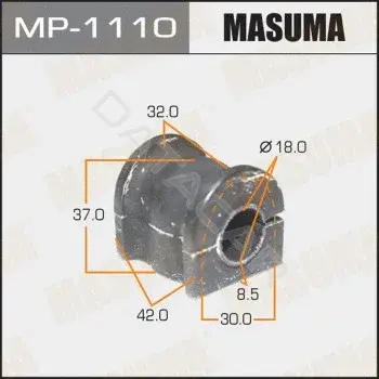 Втулки стабилизатора MASUMA MP-1110