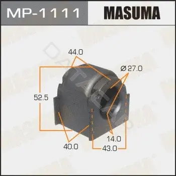 Втулки стабилизатора MASUMA MP-1111