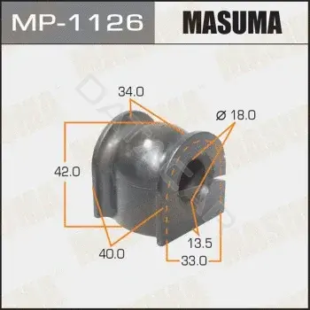 Втулки стабилизатора MASUMA MP-1126