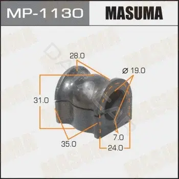 Втулки стабилизатора MASUMA MP-1130