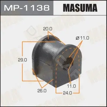 Втулки стабилизатора MASUMA MP-1138