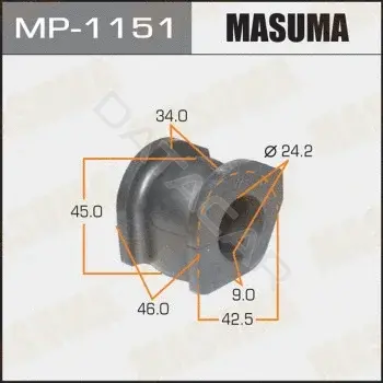 Втулки стабилизатора MASUMA MP-1151