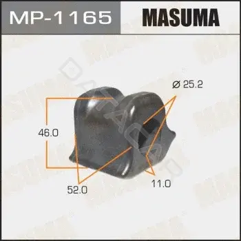 Втулки стабилизатора MASUMA MP-1165