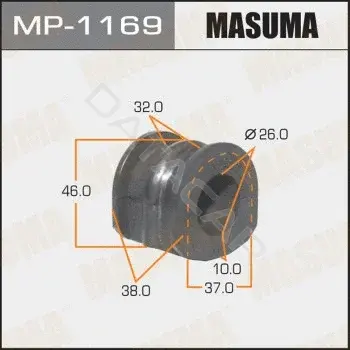 Втулки стабилизатора MASUMA MP-1169