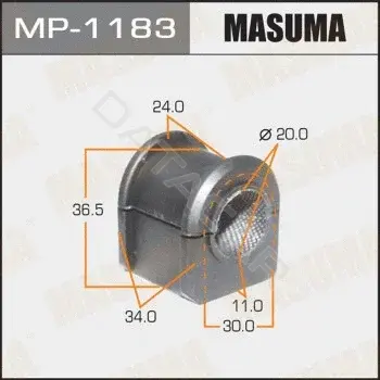 Втулки стабилизатора MASUMA MP-1183