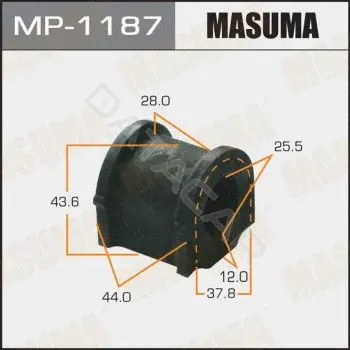 Втулки стабилизатора MASUMA MP-1187